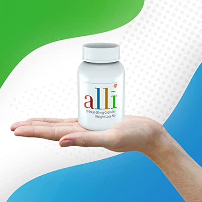 alli Weight Loss Supplement Pills, Orlistat 60mg Capsules, 170 Capsules
